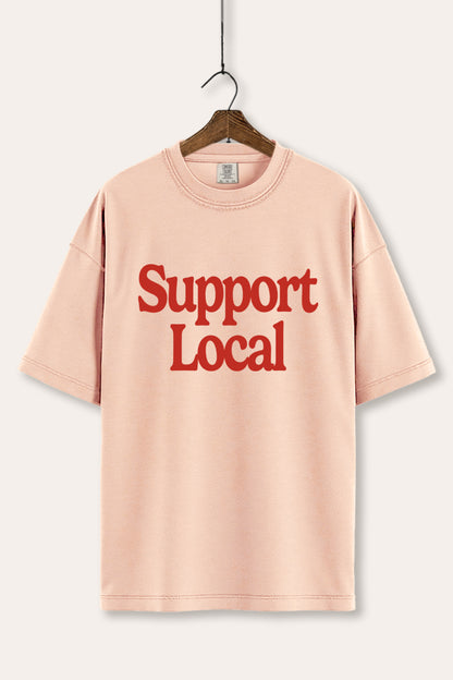 Support Local Graphic Women's Comfort Tee