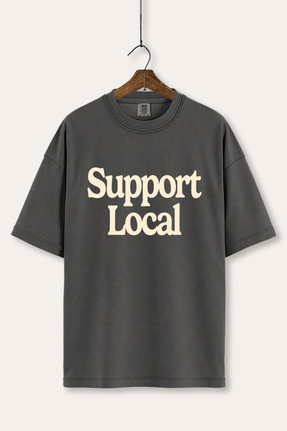 Support Local Graphic Women's Comfort Tee