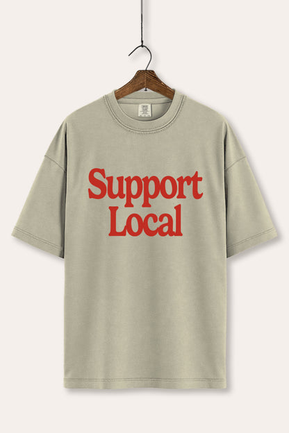 Support Local Graphic Women's Comfort Tee