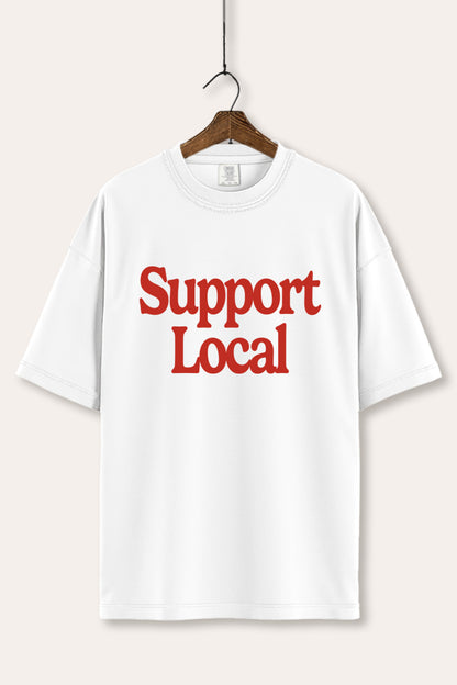 Support Local Graphic Women's Comfort Tee