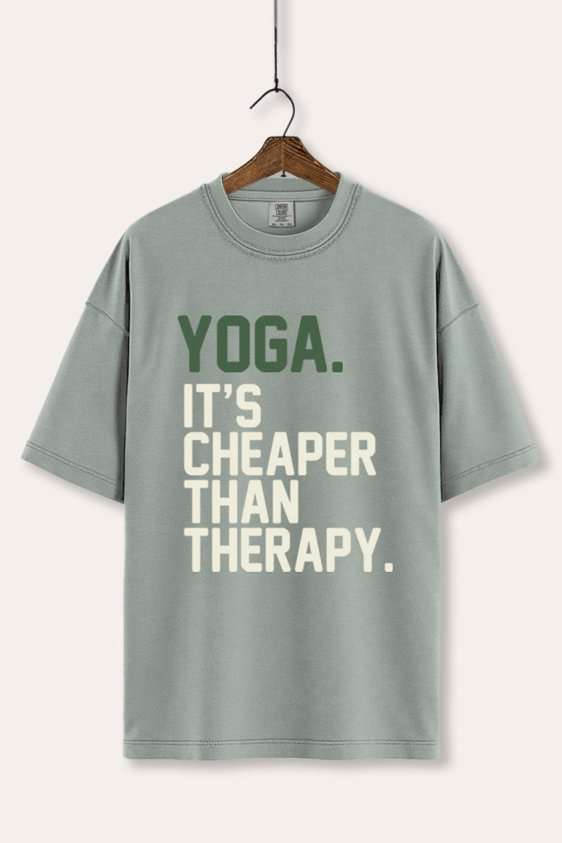 yoga therapy graphic comfort colors® tee