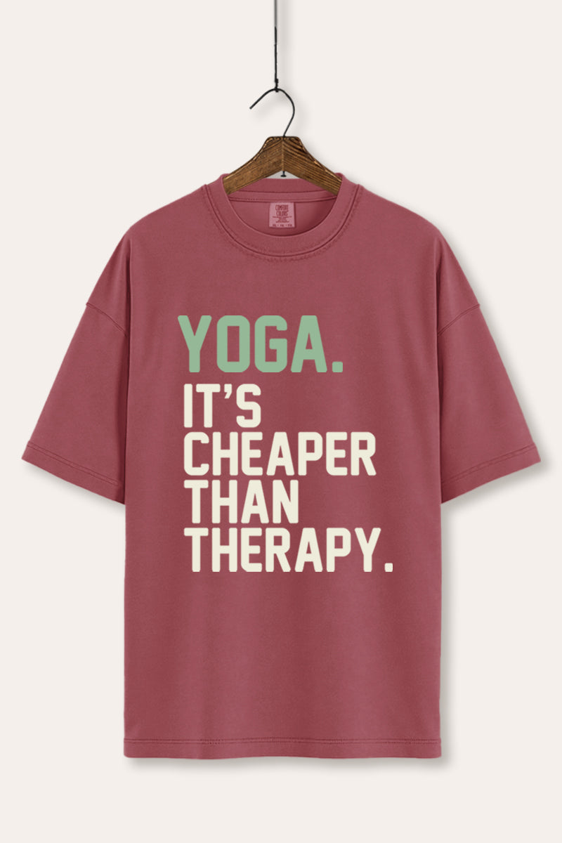 yoga therapy graphic comfort colors® tee