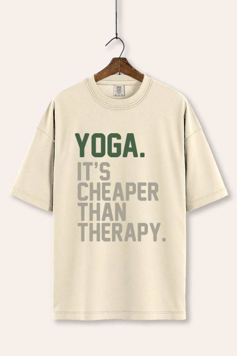 yoga therapy graphic comfort colors® tee
