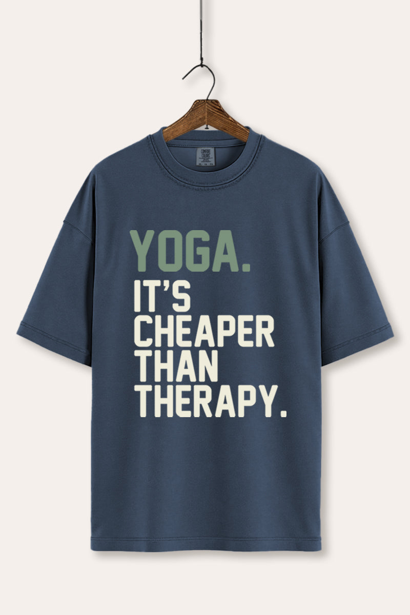 yoga therapy graphic comfort colors® tee