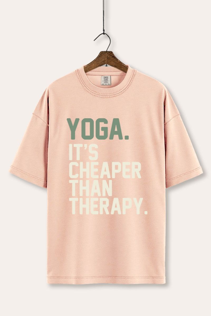 yoga therapy graphic comfort colors® tee