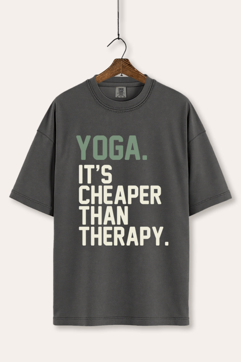 yoga therapy graphic comfort colors® tee