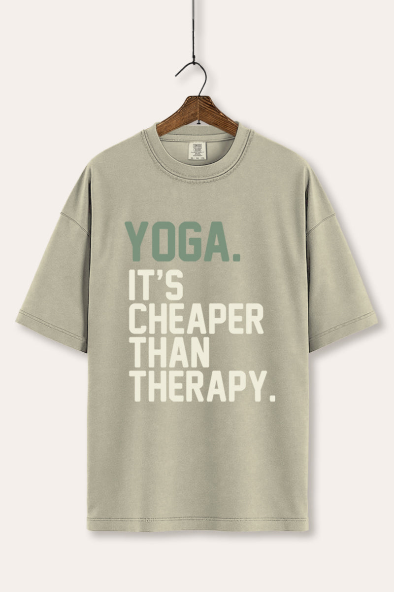 yoga therapy graphic comfort colors® tee