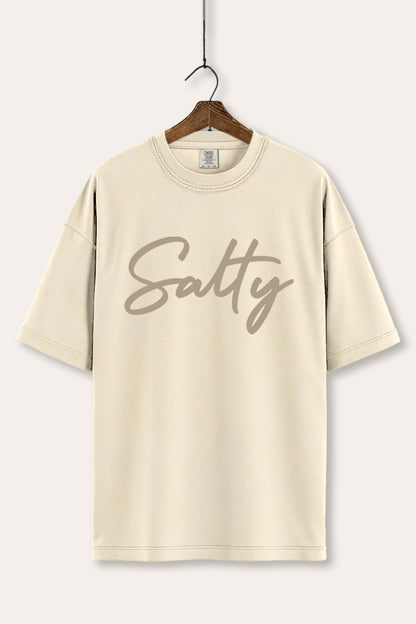 Salty Cursive Coastal Graphic Women's Comfort Tee