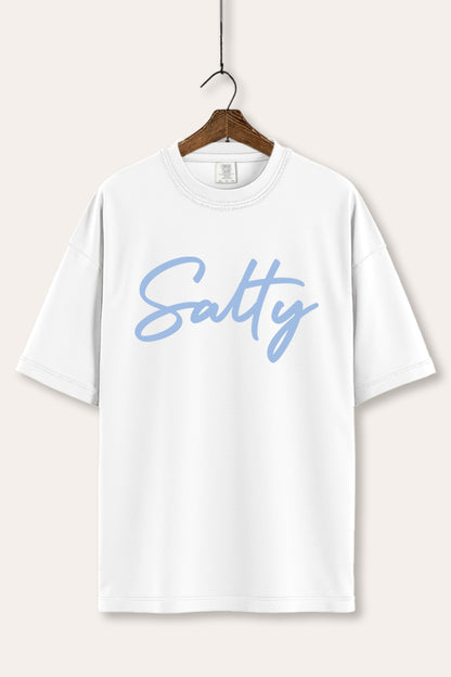 Salty Cursive Coastal Graphic Women's Comfort Tee