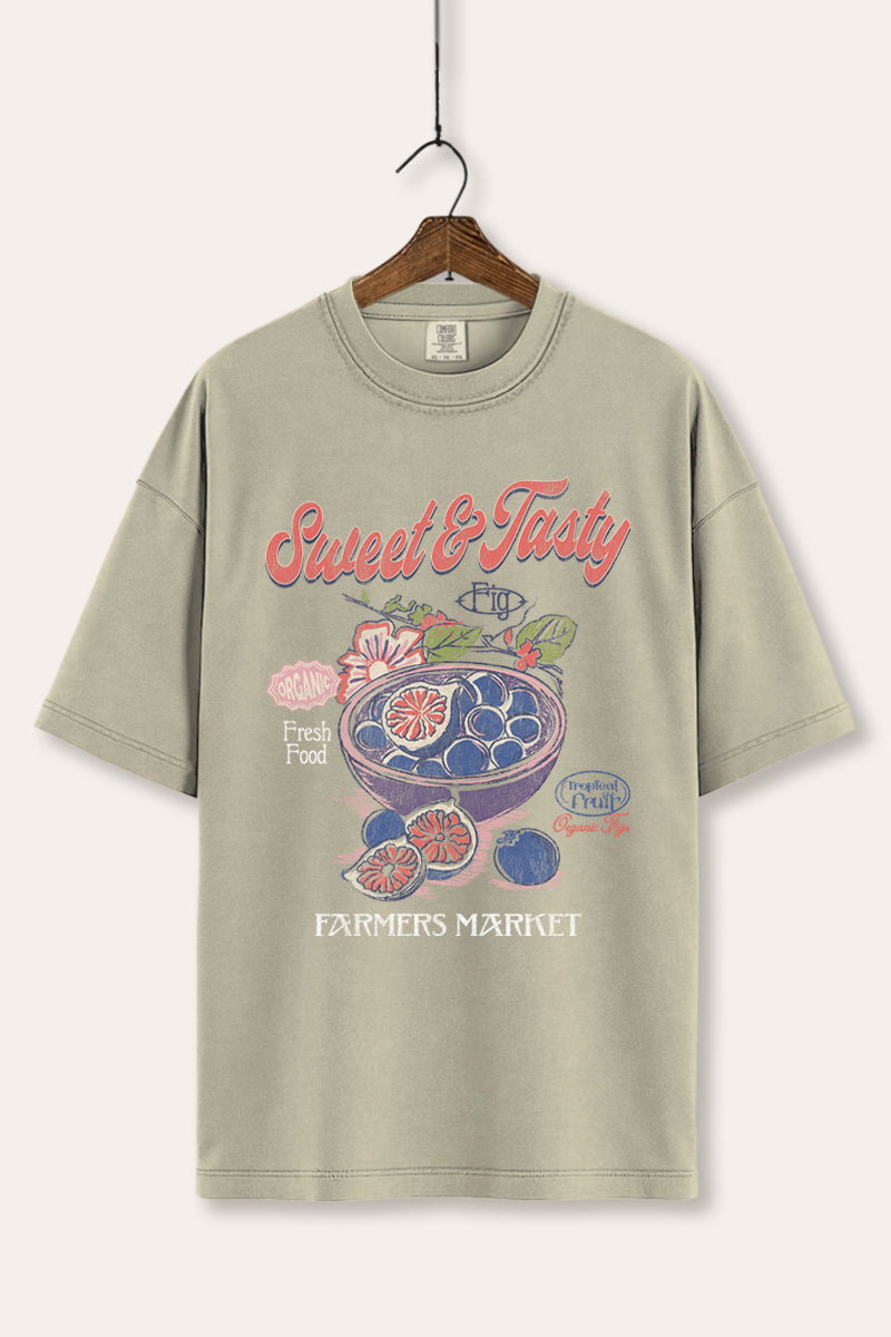 sweet & tasty blueberries graphic comfort colors® tee