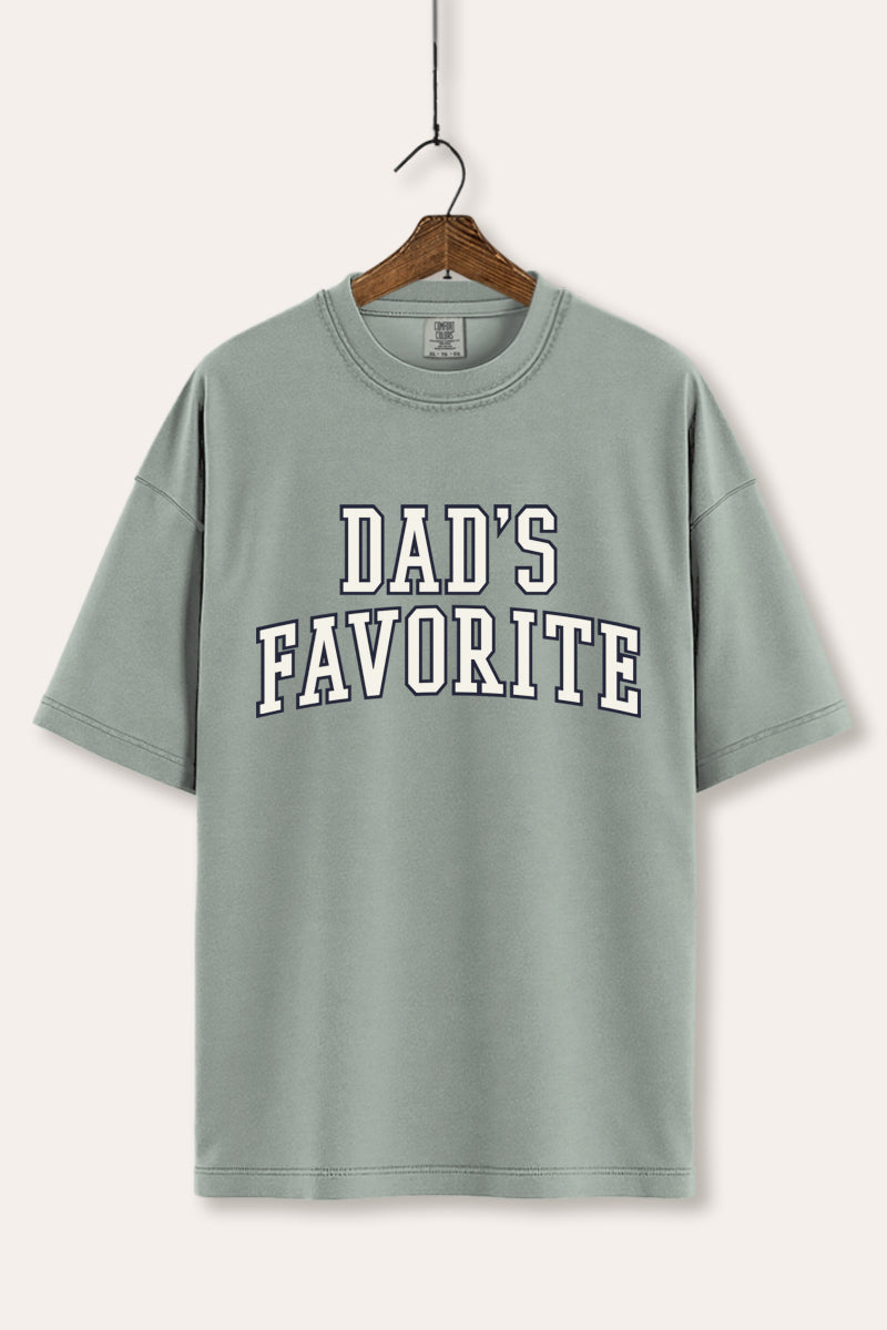 "dad's favorite" comfort colors® tee