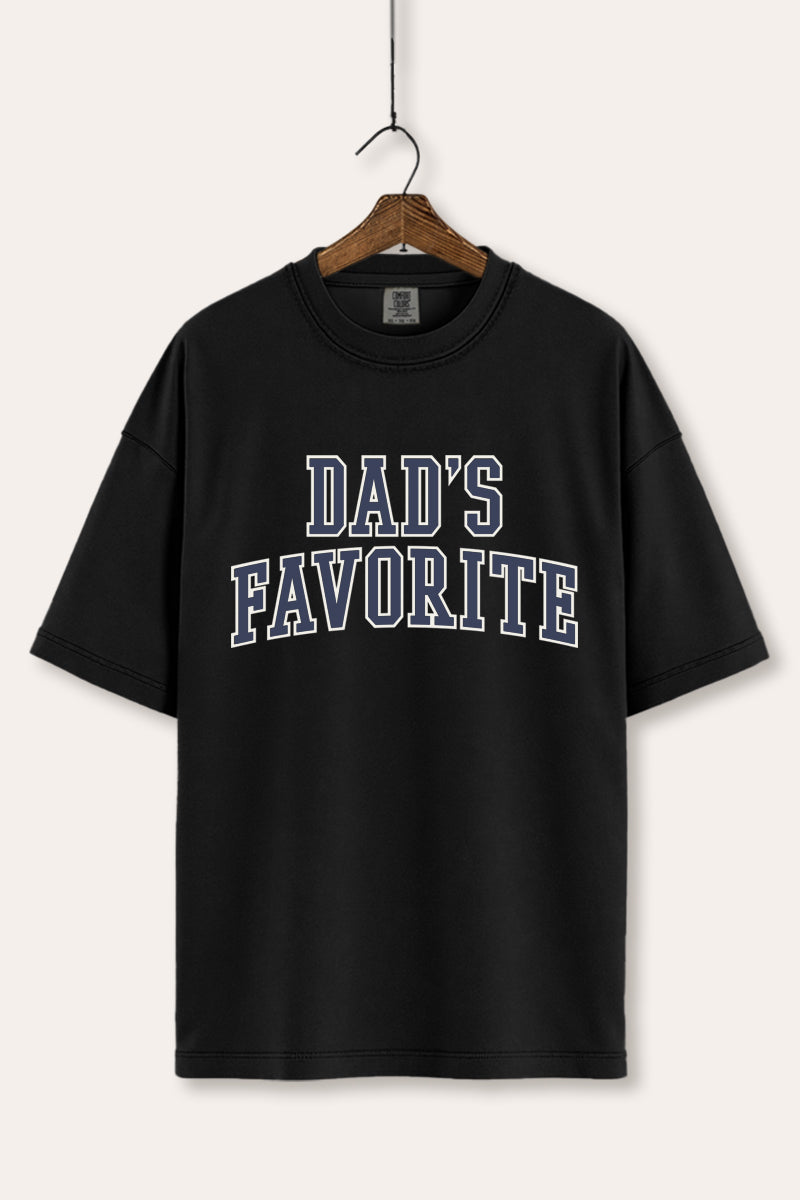 "dad's favorite" comfort colors® tee
