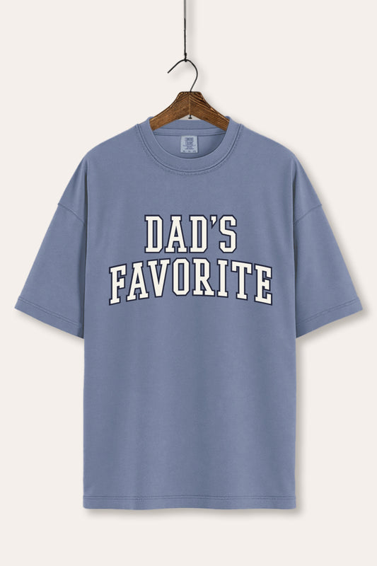 Dad's Favorite Typography Women's Comfort Tee