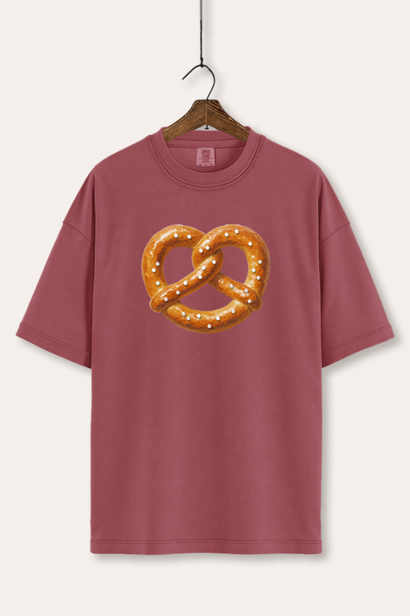 pretzel graphic comfort colors® tee