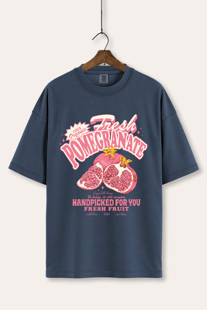 Fresh Pomegranate Fruit Graphic Women's Comfort Tee