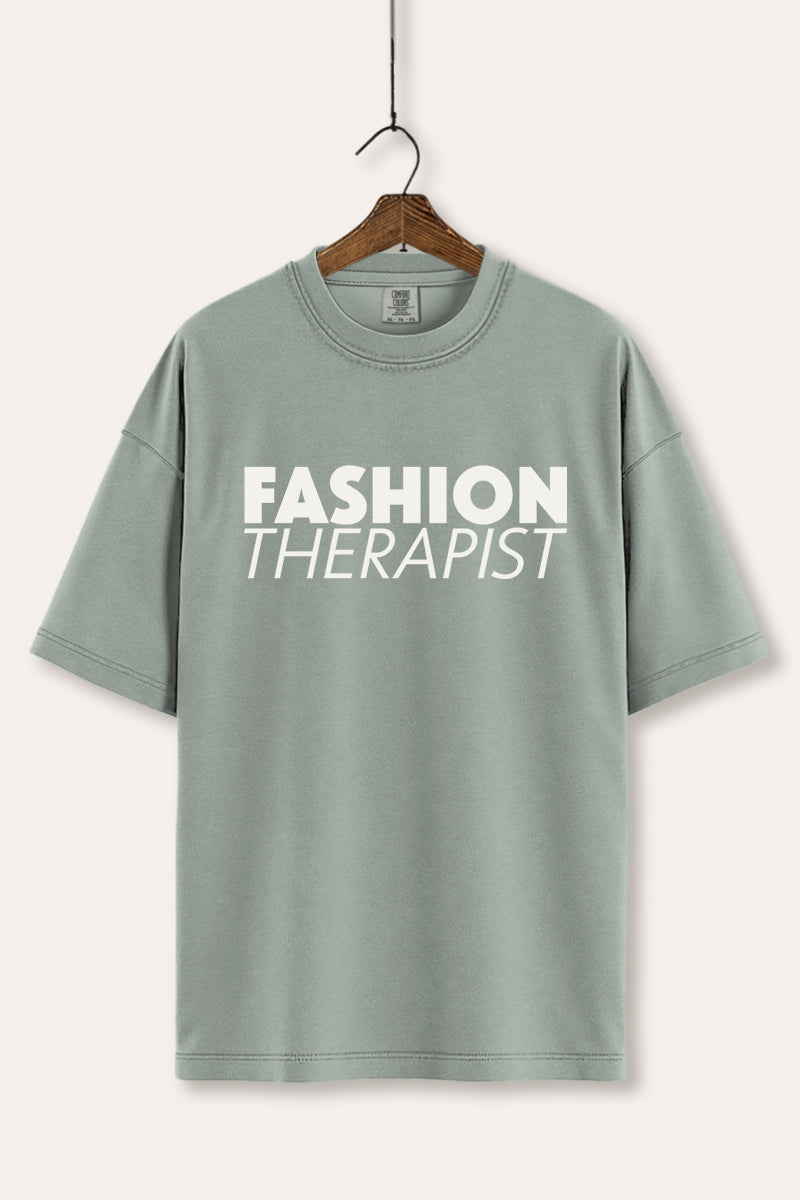 "fashion therapist" comfort colors® graphic tee