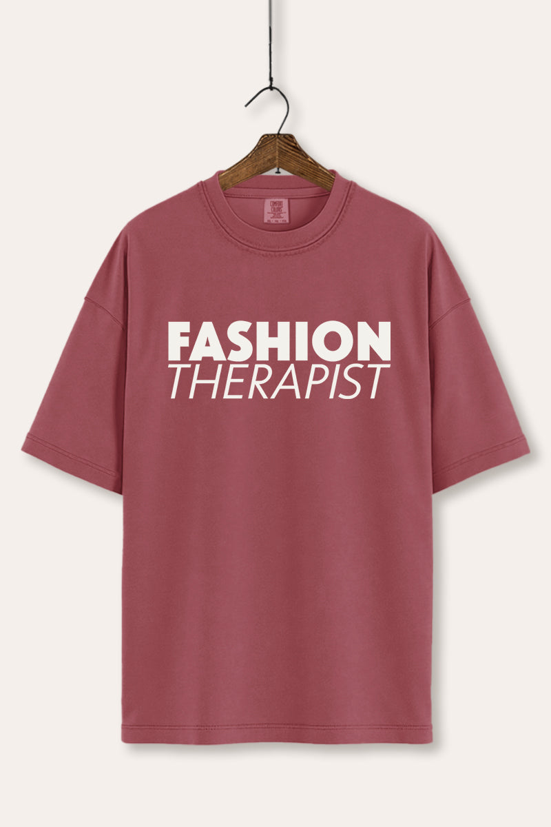 "fashion therapist" comfort colors® graphic tee