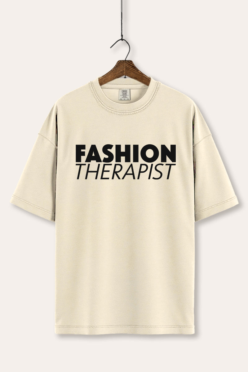"fashion therapist" comfort colors® graphic tee