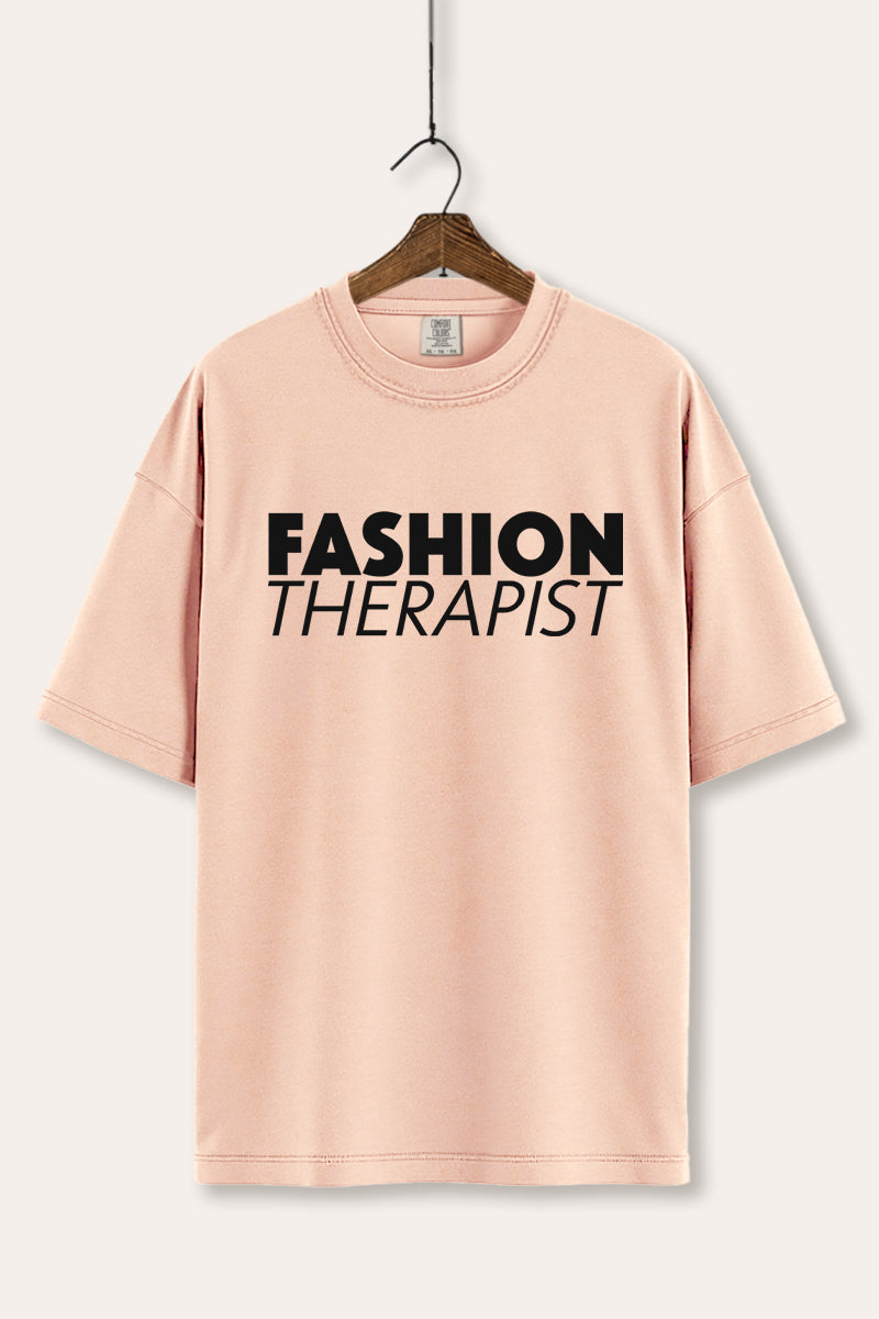 "fashion therapist" comfort colors® graphic tee