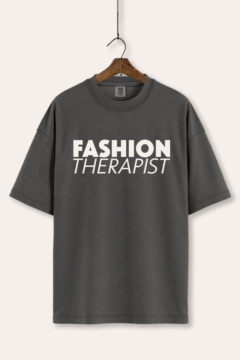 "fashion therapist" comfort colors® graphic tee