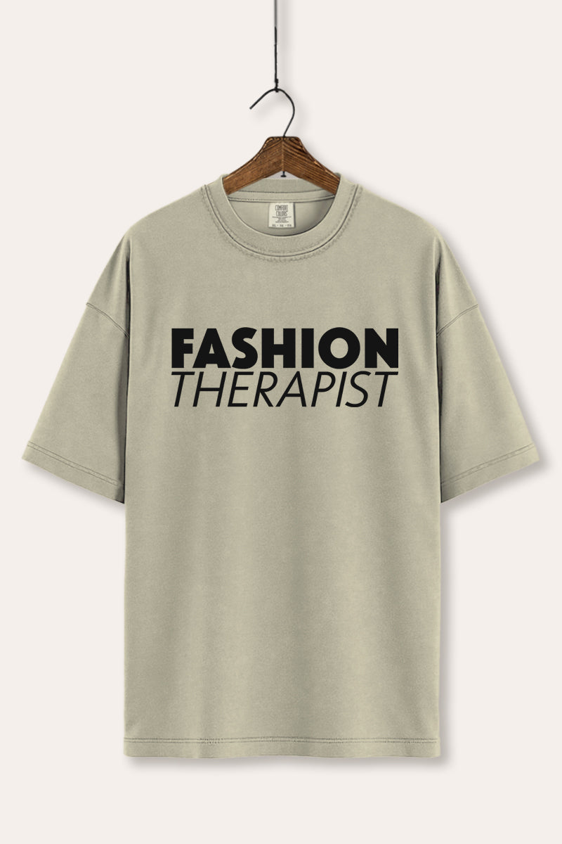 "fashion therapist" comfort colors® graphic tee