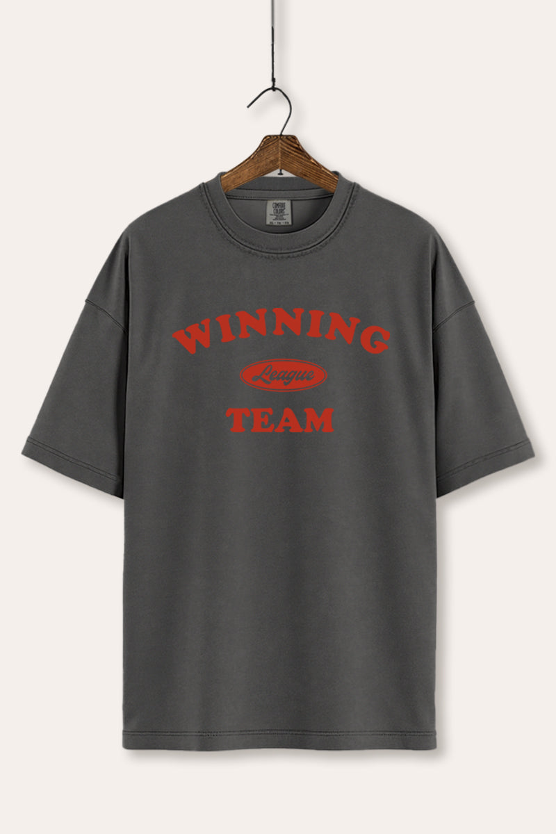 "winning team" graphic comfort colors® tee