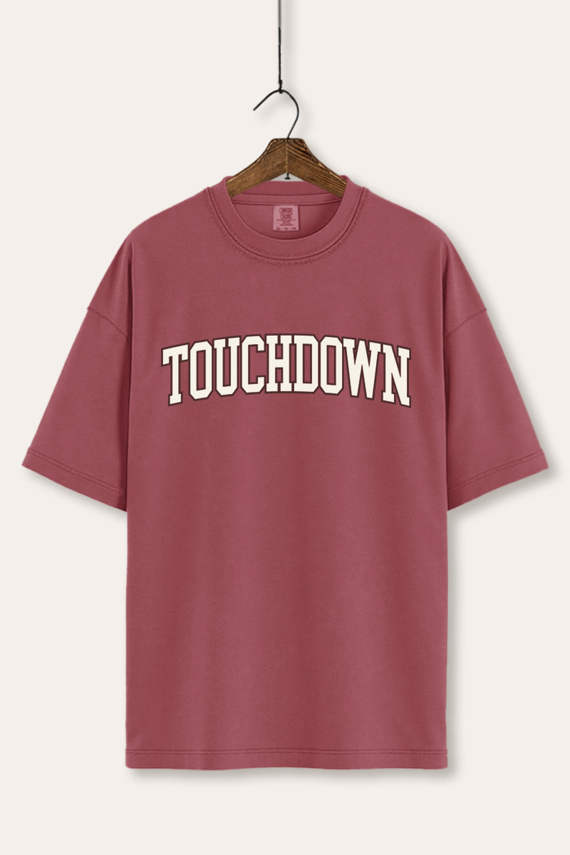 Touchdown Collegiate Sports Graphic Women's Comfort Tee