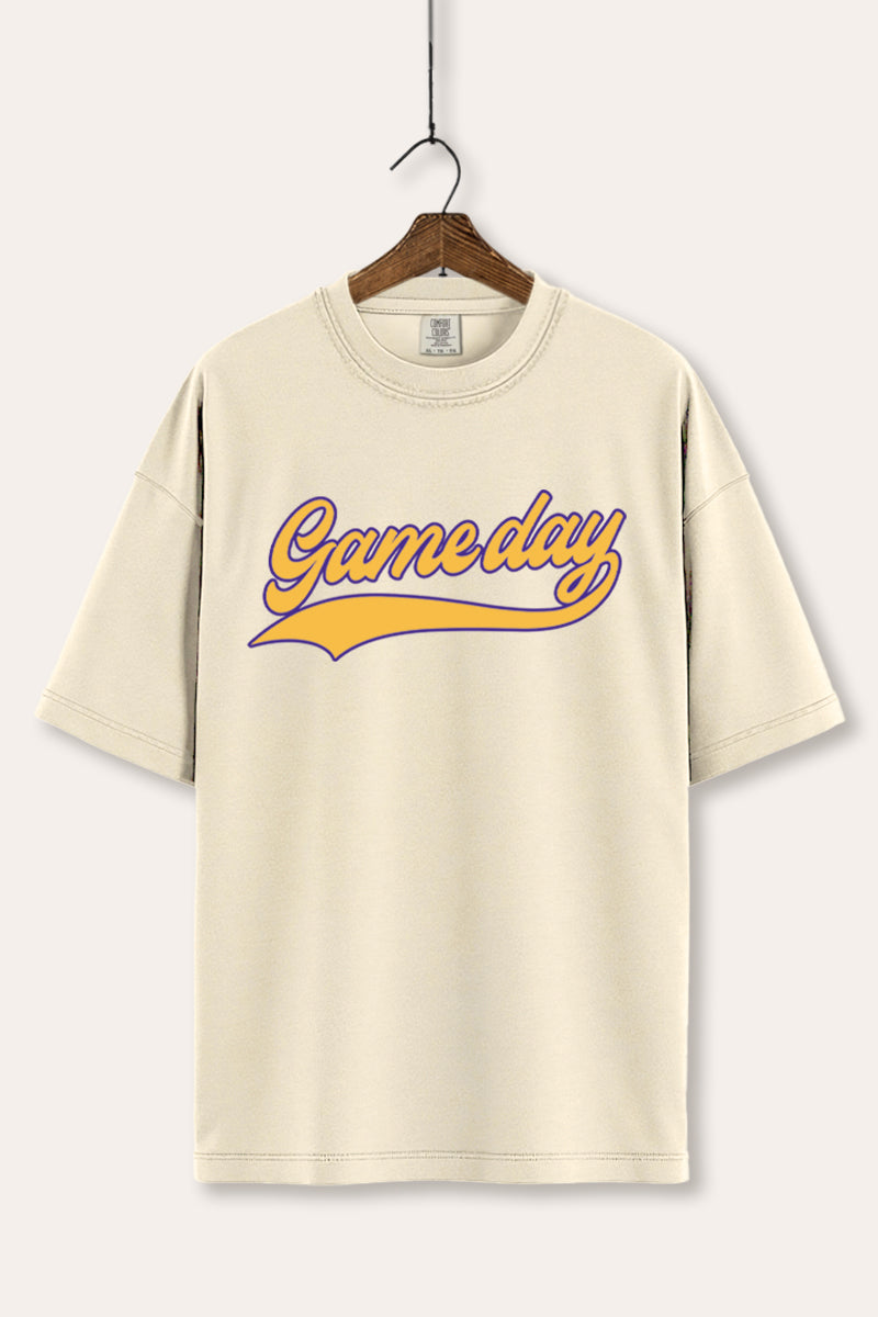 "game day" varsity graphic comfort colors® tee