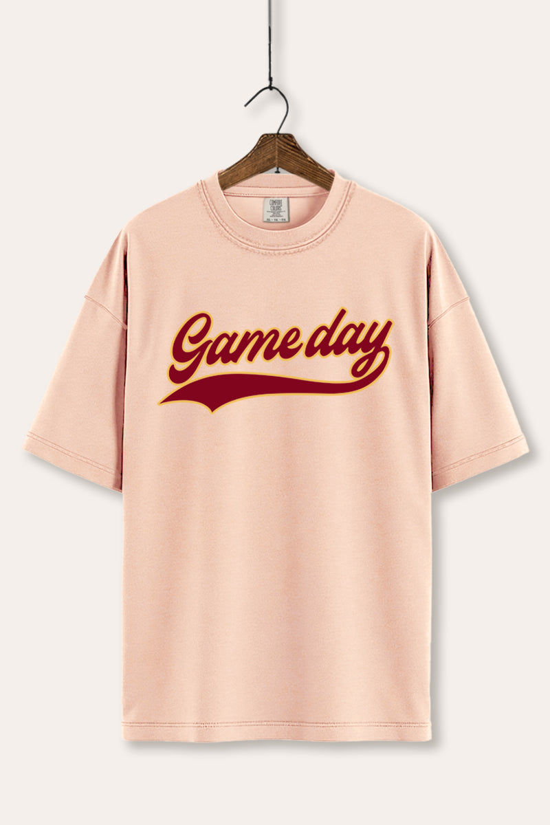 "game day" varsity graphic comfort colors® tee