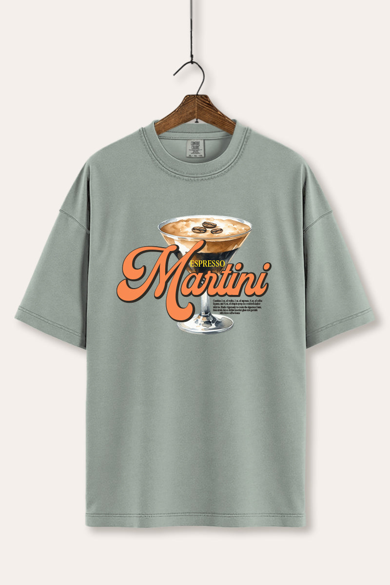 espresso martini graphic comfort colors® tee