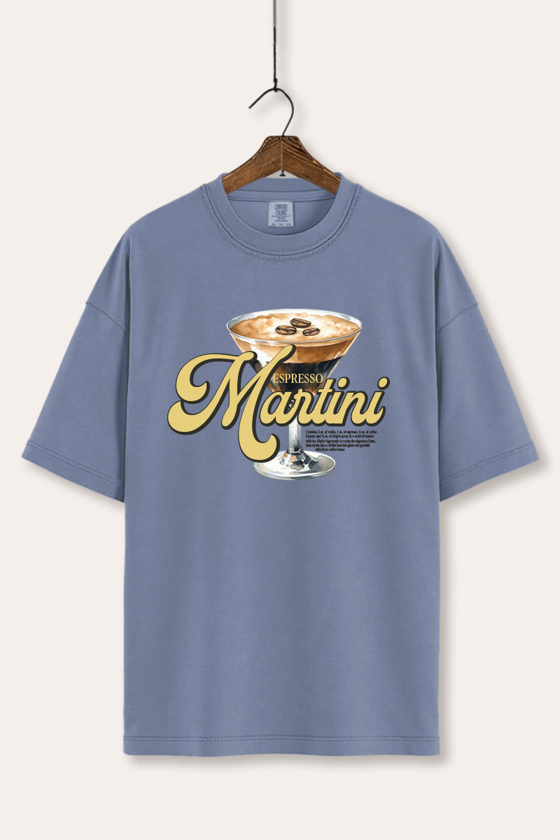 espresso martini graphic comfort colors® tee