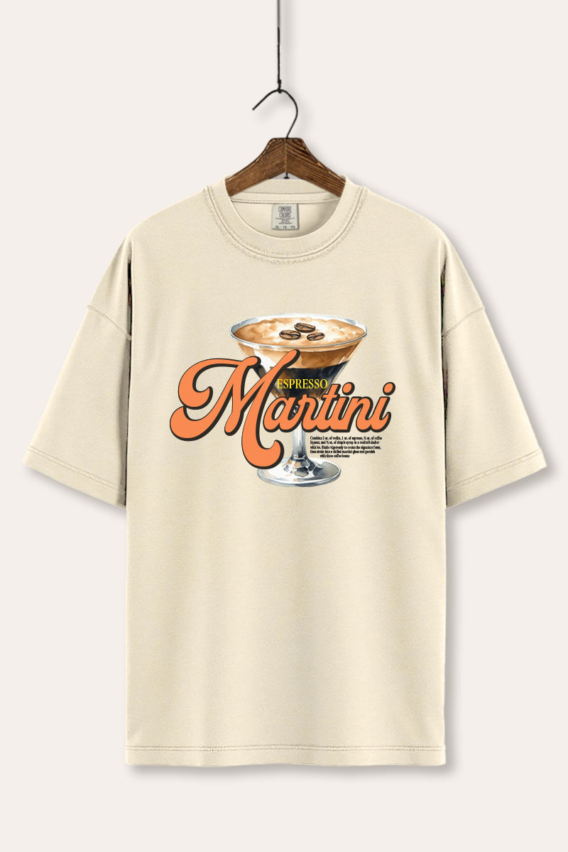 espresso martini graphic comfort colors® tee