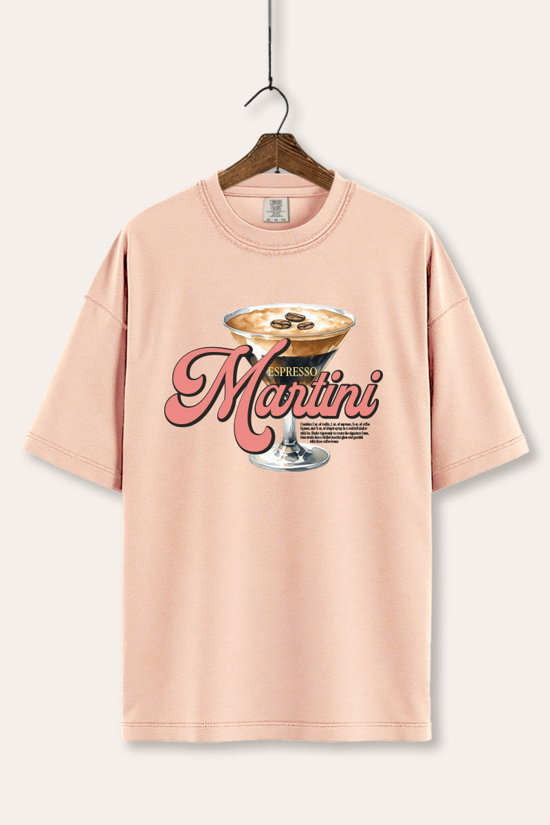espresso martini graphic comfort colors® tee