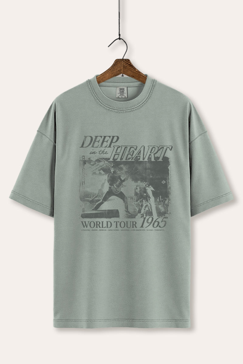 World Tour Music Concert Graphic Women's Comfort Tee