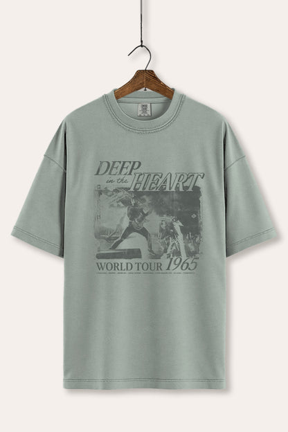 World Tour Music Concert Graphic Women's Comfort Tee