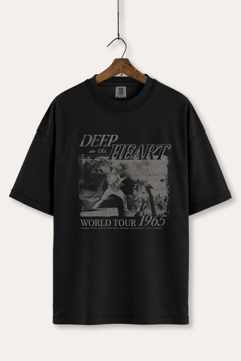 World Tour Music Concert Graphic Women's Comfort Tee