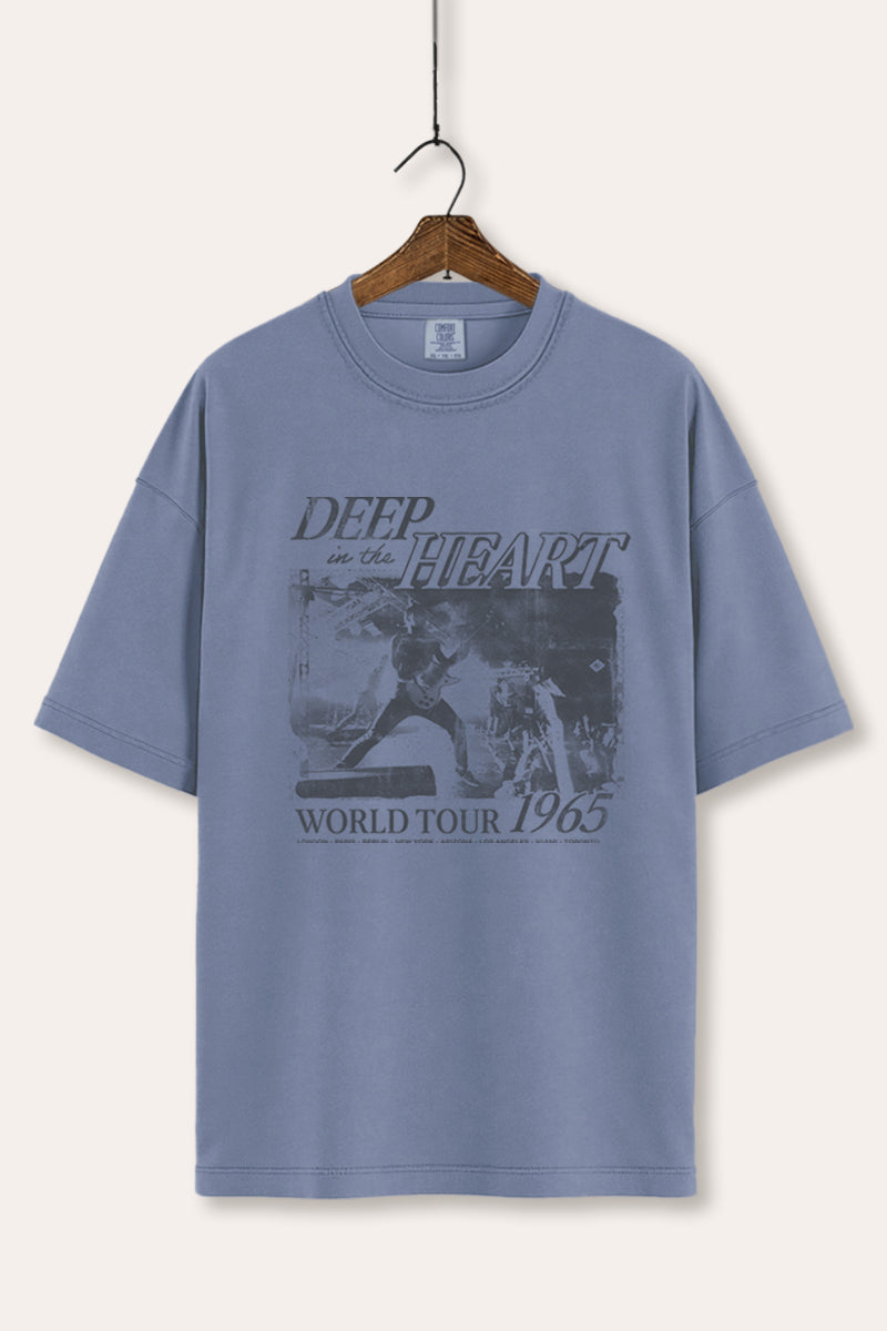 World Tour Music Concert Graphic Women's Comfort Tee