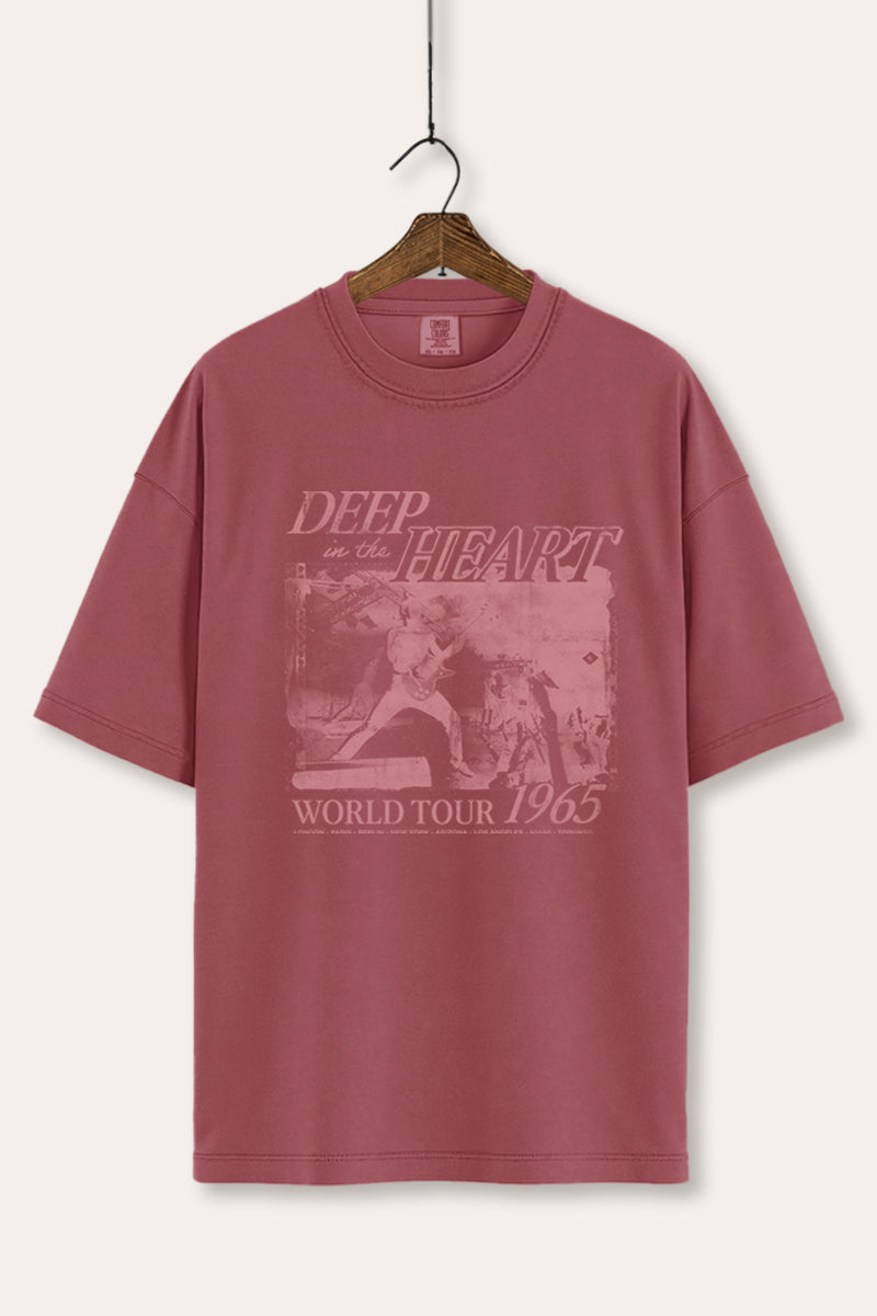 World Tour Music Concert Graphic Women's Comfort Tee