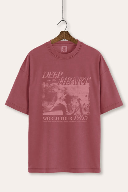 World Tour Music Concert Graphic Women's Comfort Tee
