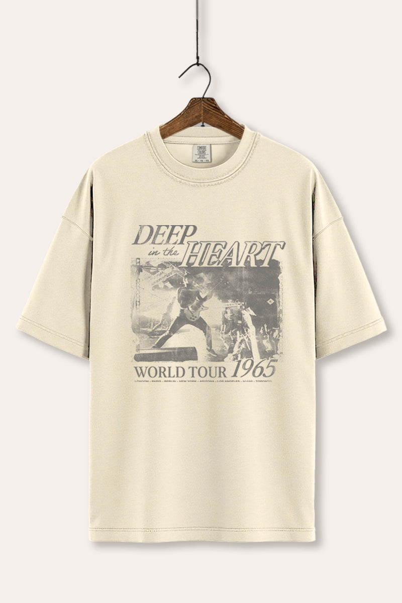 World Tour Music Concert Graphic Women's Comfort Tee