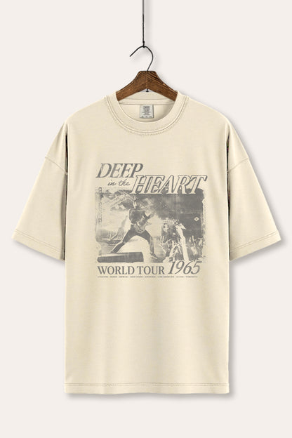 World Tour Music Concert Graphic Women's Comfort Tee