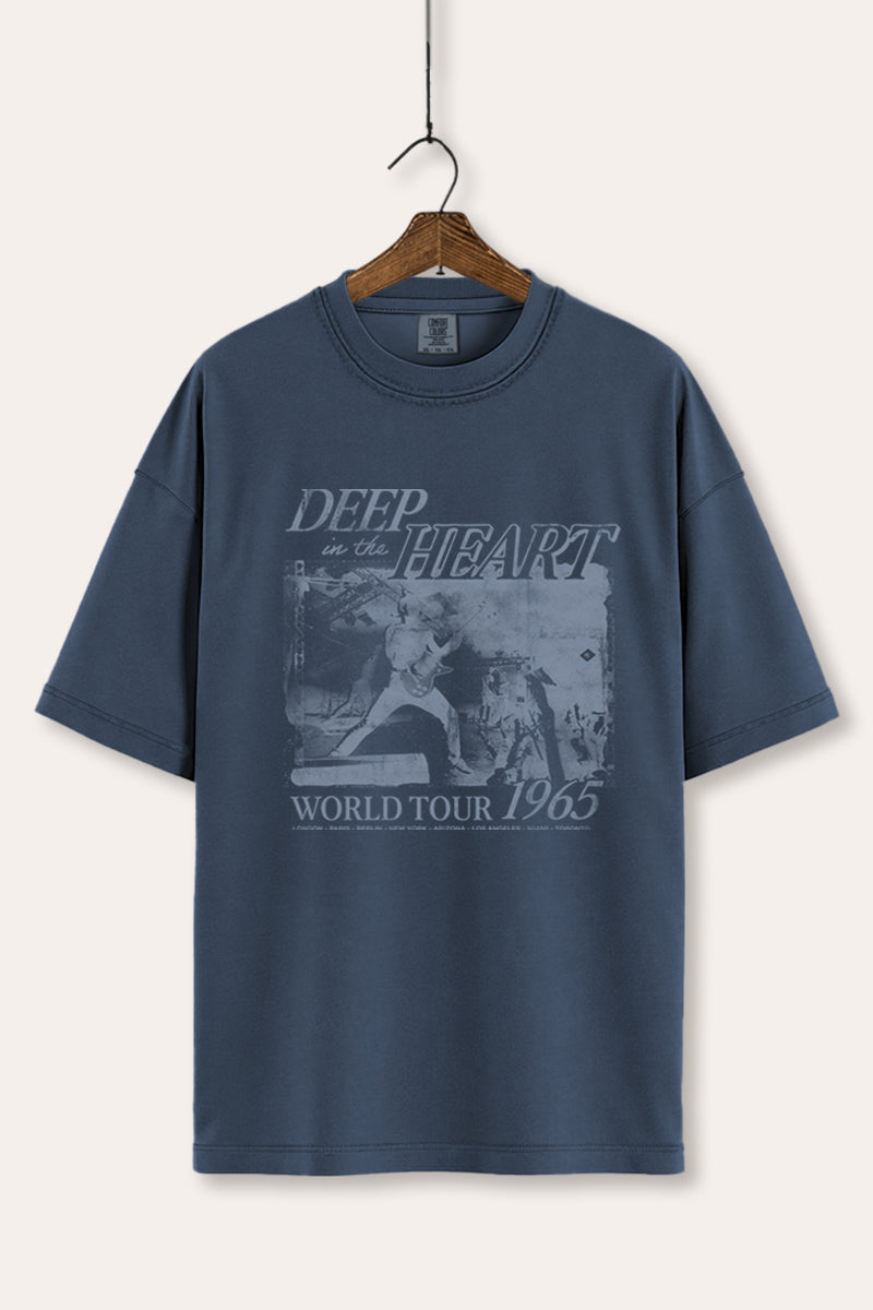 World Tour Music Concert Graphic Women's Comfort Tee