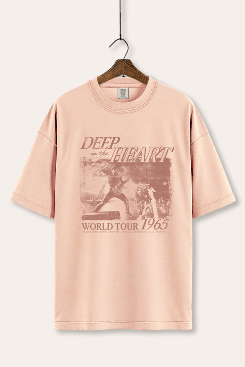 World Tour Music Concert Graphic Women's Comfort Tee