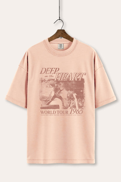 World Tour Music Concert Graphic Women's Comfort Tee
