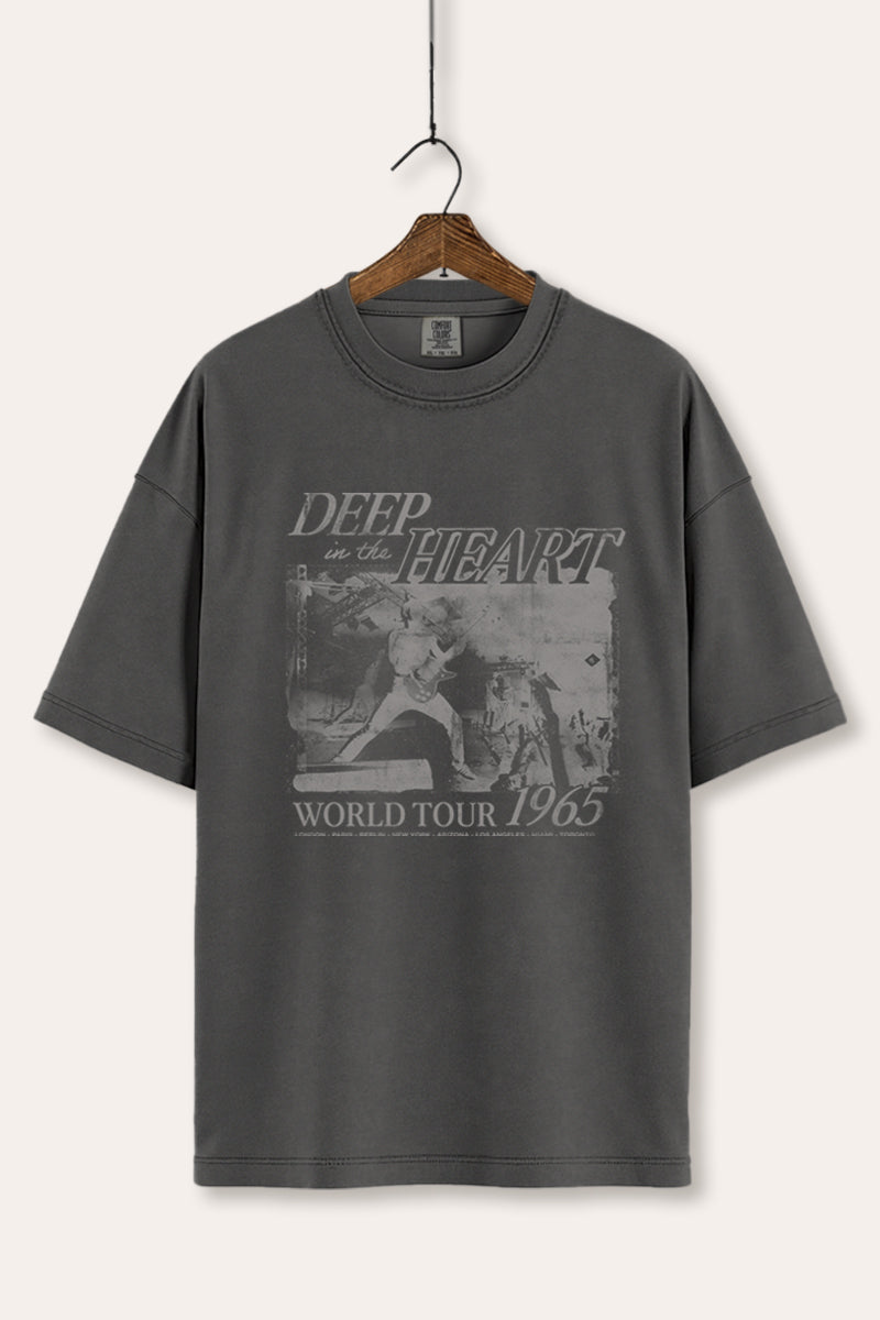 World Tour Music Concert Graphic Women's Comfort Tee