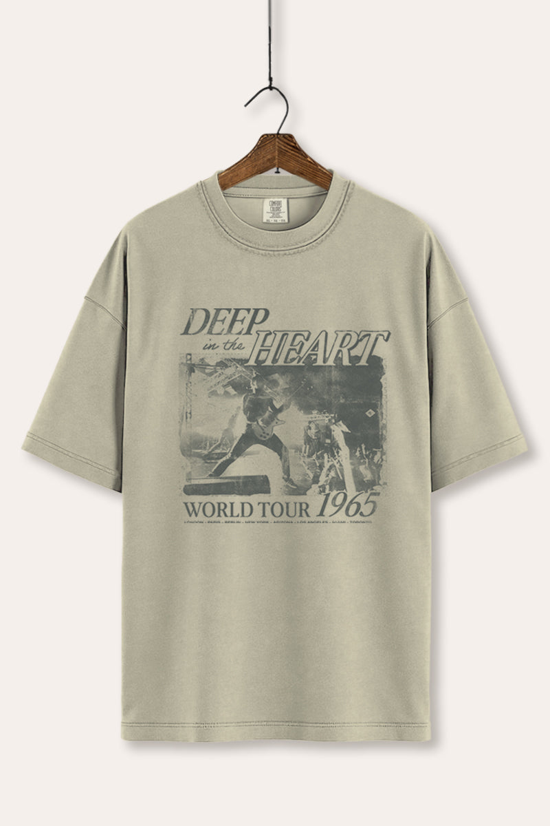 World Tour Music Concert Graphic Women's Comfort Tee