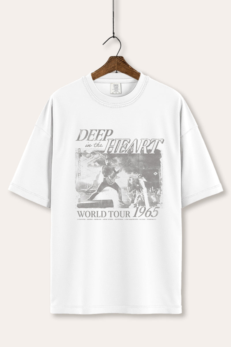 World Tour Music Concert Graphic Women's Comfort Tee