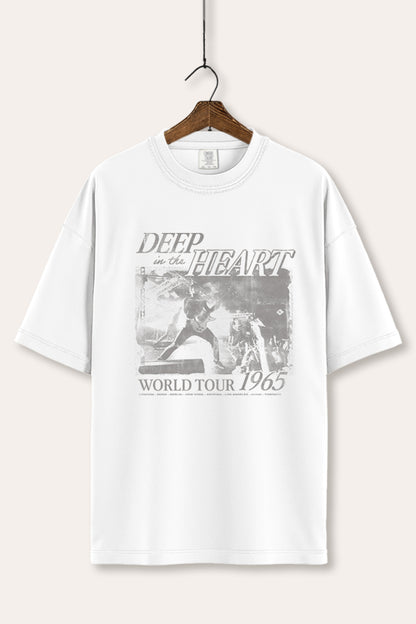 World Tour Music Concert Graphic Women's Comfort Tee