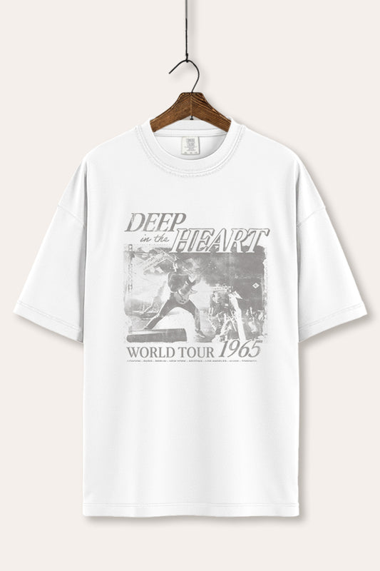 World Tour Music Concert Graphic Women's Comfort Tee