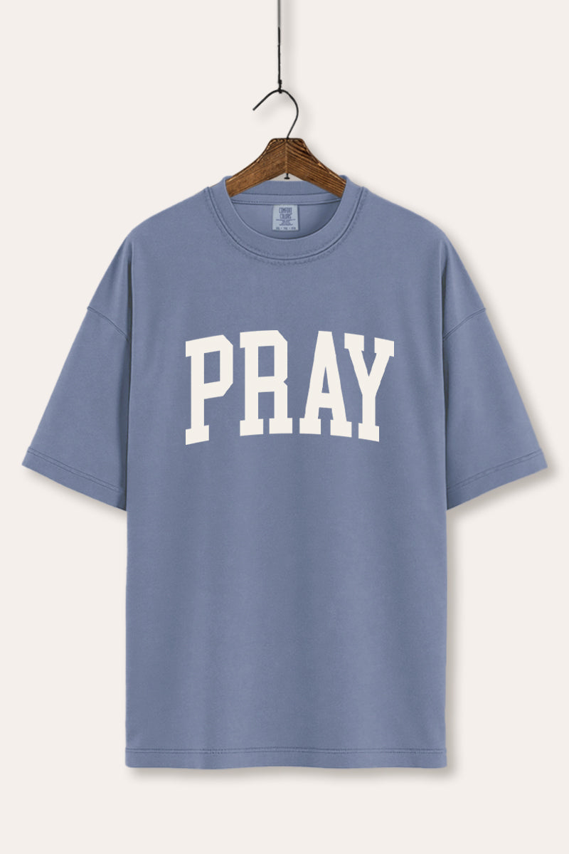 "pray" graphic comfort colors® tee